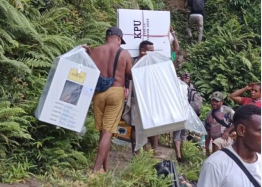 Papua Selatan : 1 TPS berpotensi PSU dan 4 TPS berpotensi PSL