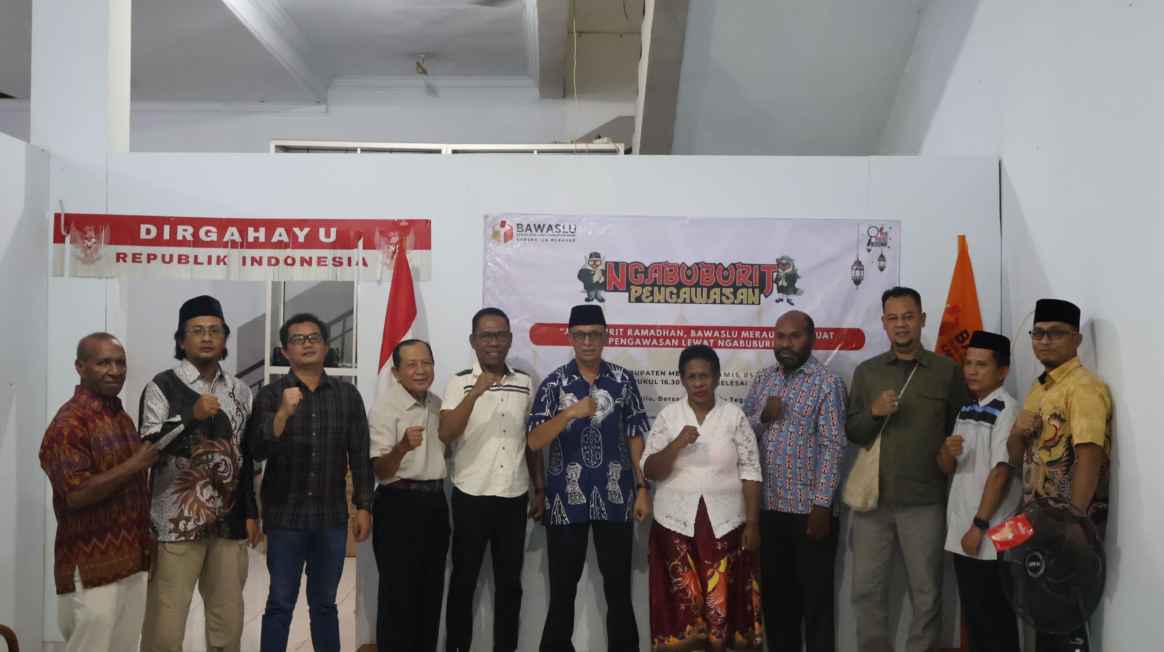 Ngabuburit Pengawasan Bawaslu Kabupaten Merauke, 5 Maret 2026