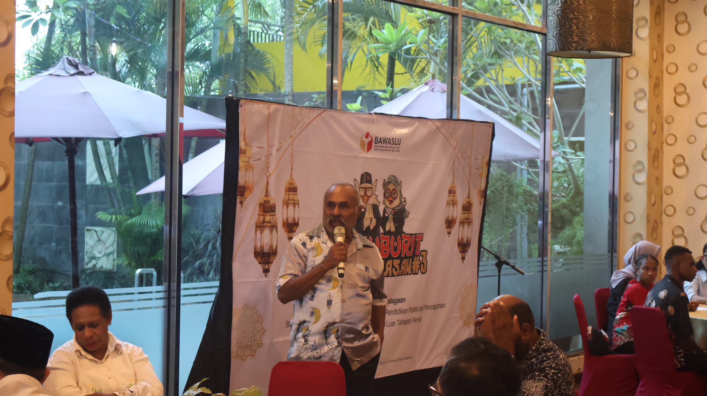 Koordinator Divisi Penanganan Pelanggaran, Data dan Informasi Bawaslu Kabupaten Merauke, Zacharias H. H. Wainggai
