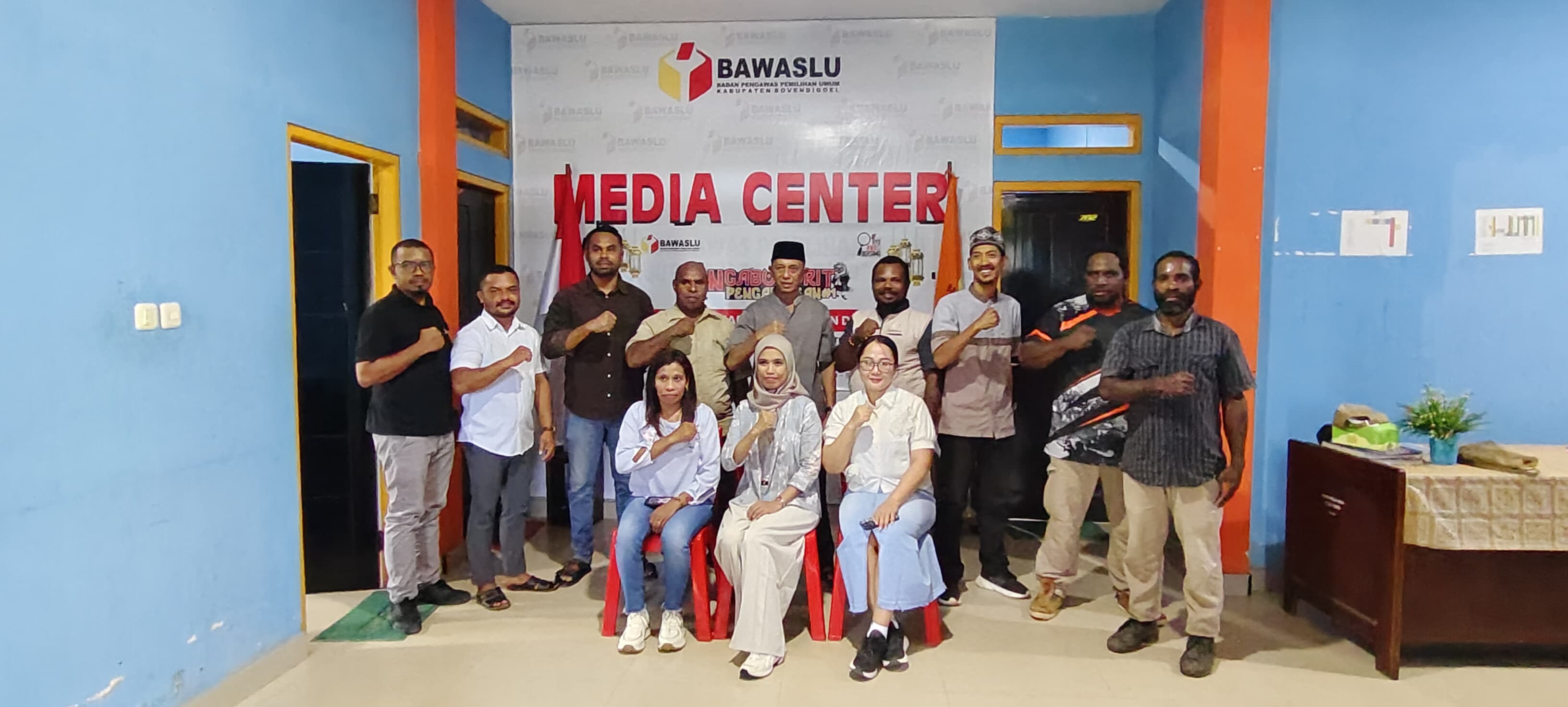 Ngabuburit Pengawasan Bawaslu Kabupaten Boven Digoel, 8 Maret 2026