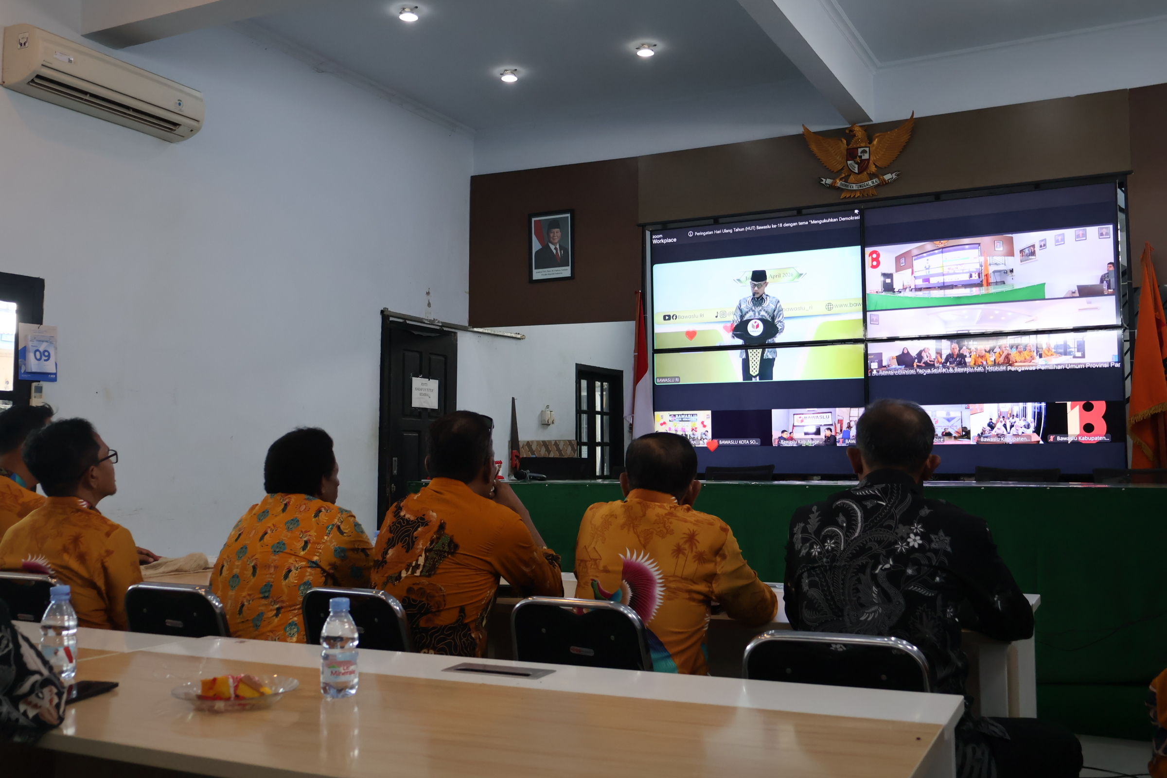 Peringatan HUT ke-18 Bawaslu RI, Bawaslu Papua Selatan