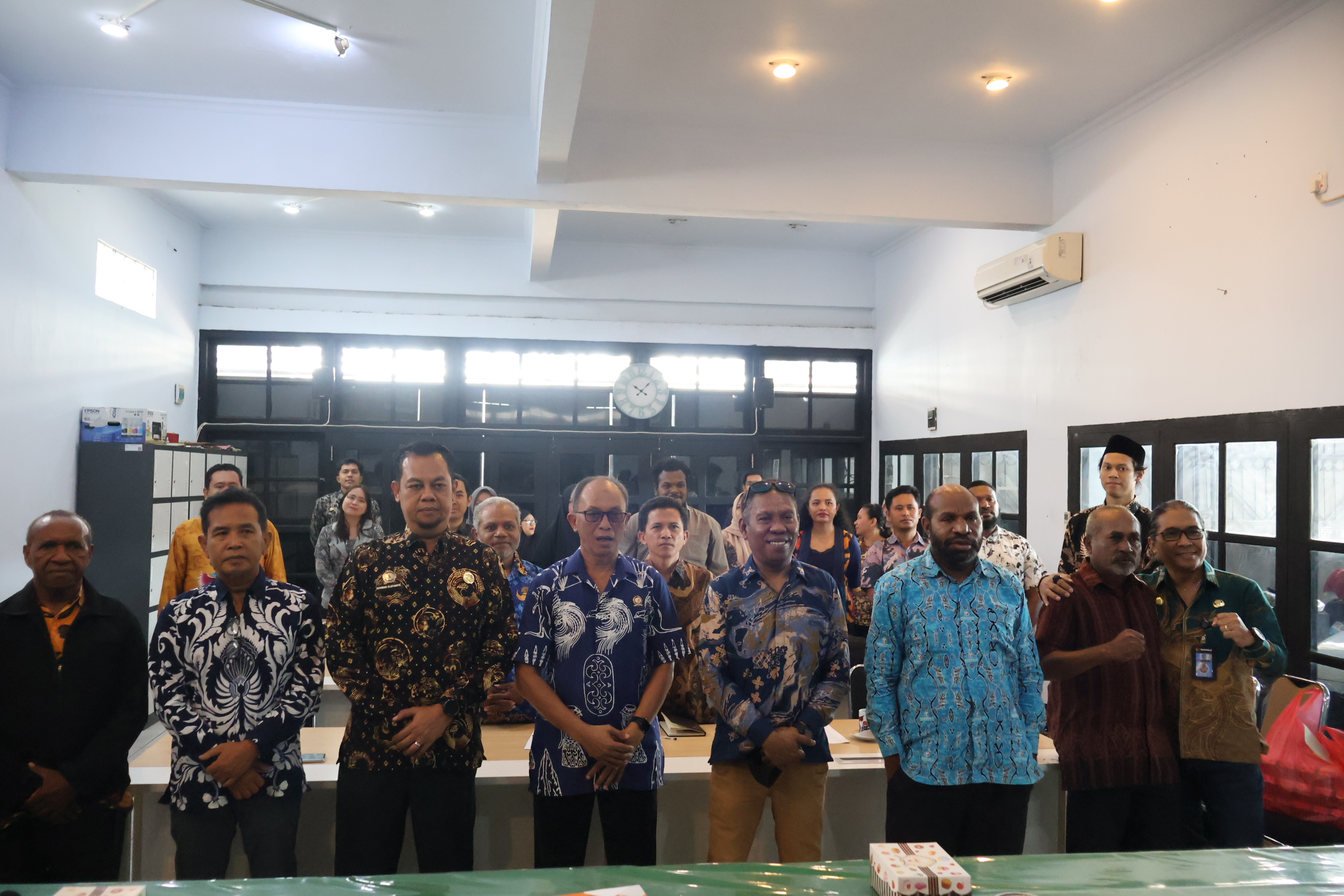 Simulasi Penerimaan Laporan Dugaan Pelanggaran Pemilu Bawaslu Papua Selatan