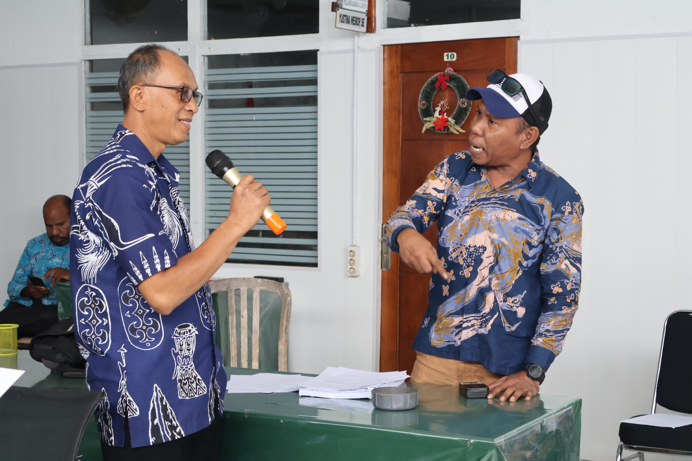Simulasi Penerimaan Laporan Dugaan Pelanggaran Pemilu Bawaslu Papua Selatan