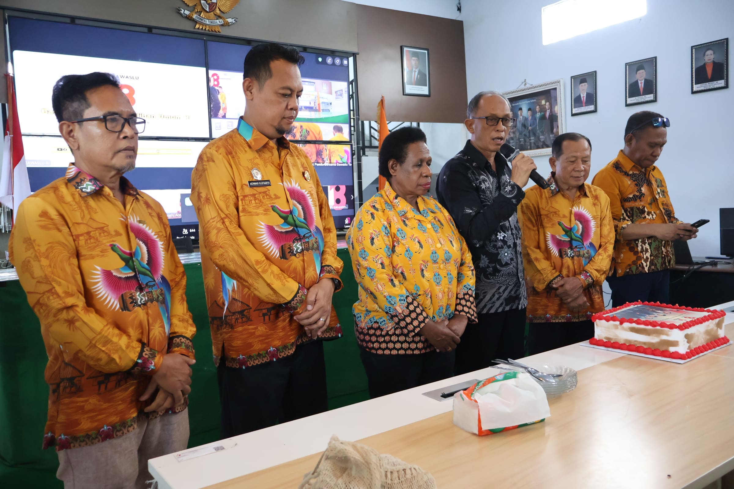Peringatan HUT ke-18 Bawaslu RI, Bawaslu Papua Selatan