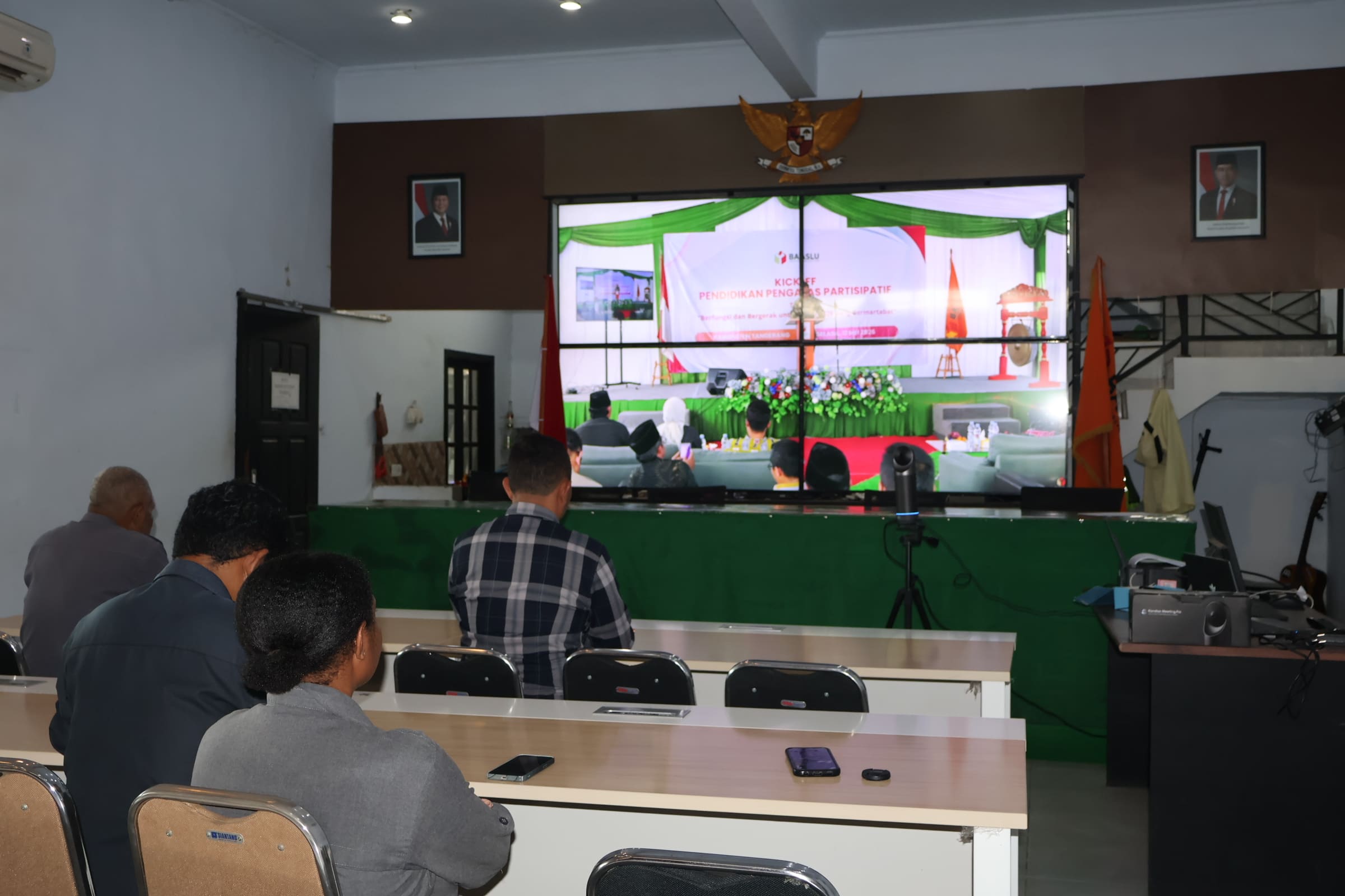 Bawaslu Papua Selatan Ikuti Kick-off Pendidikan Pengawas Partisipatif Tahun 2026