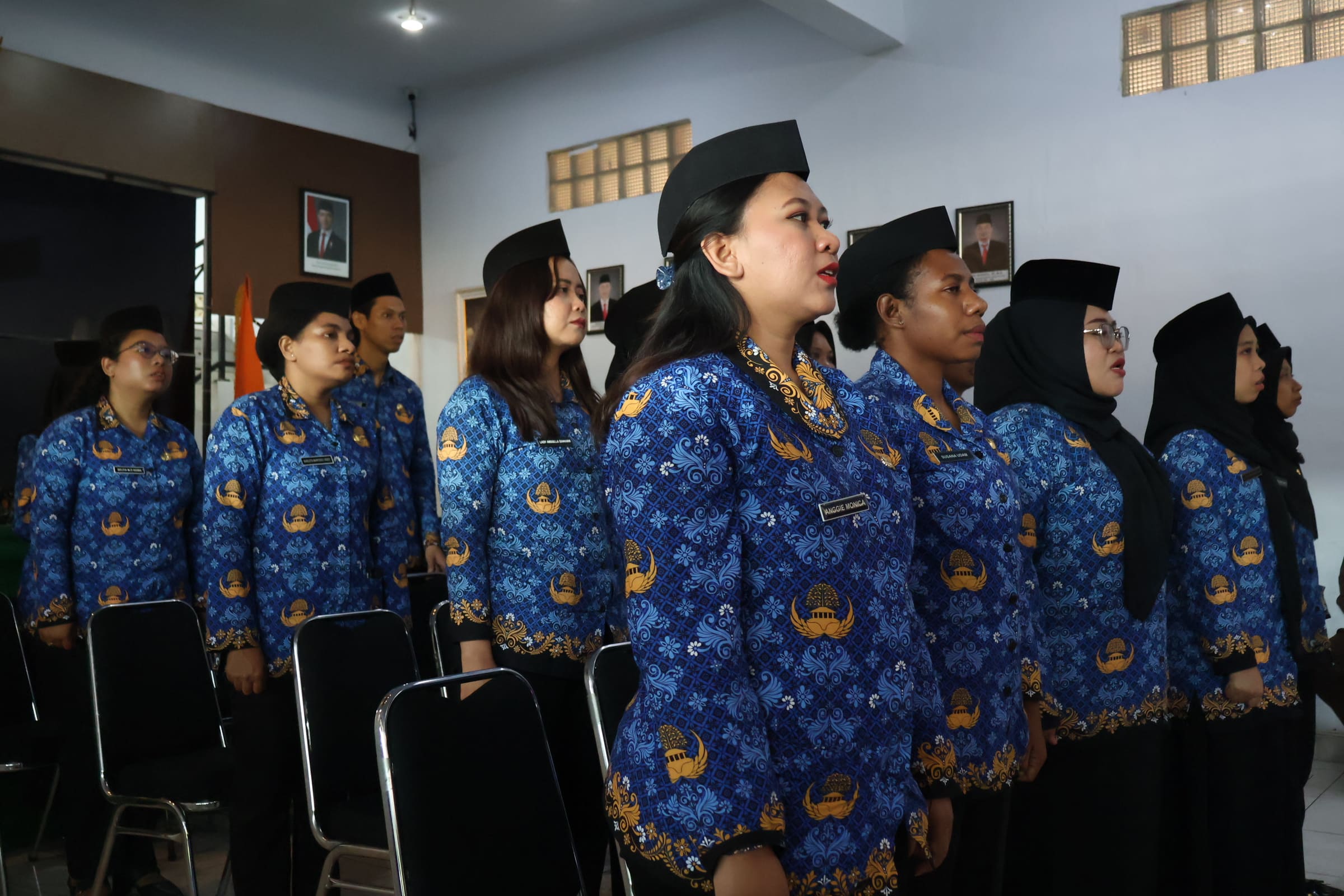 Bawaslu RI Lantik 14 Pegawai Negeri Sipil Sekretariat Bawaslu Papua Selatan