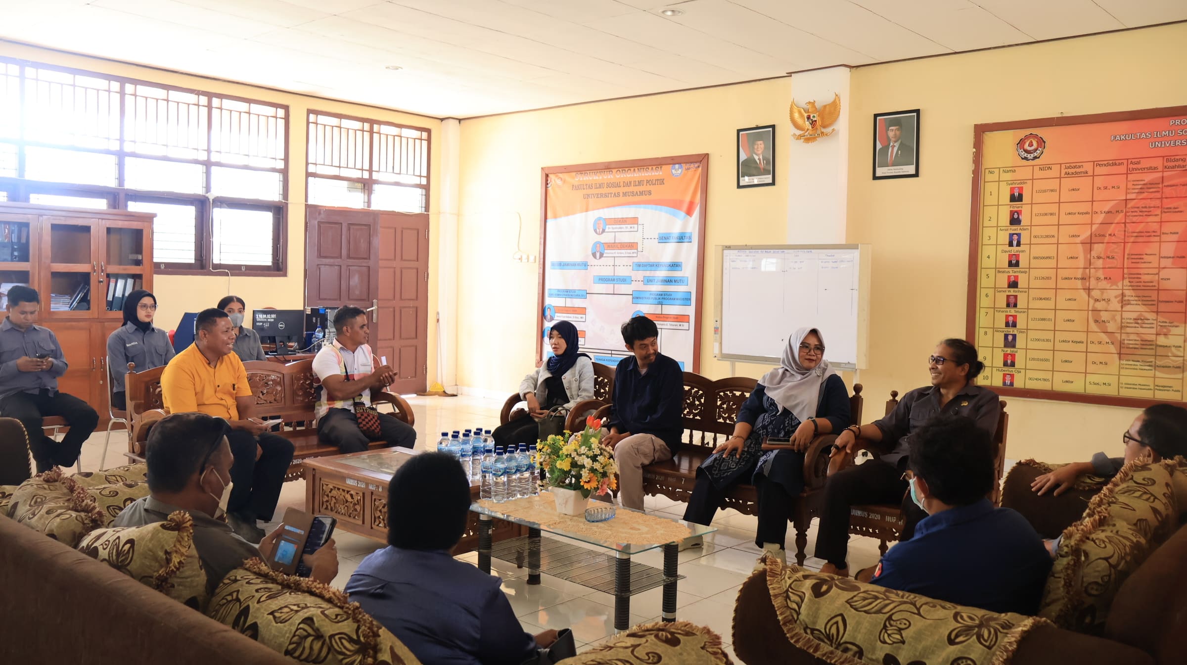 Audiensi Bawaslu Papua Selatan dengan FISIP Universitas Musamus