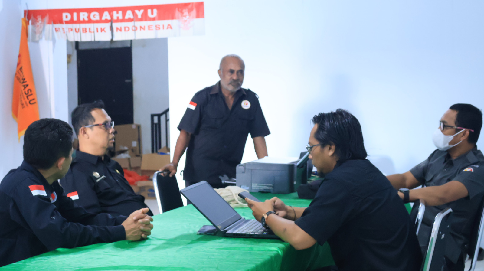 Kepala Sekretariat Bawaslu Papua Selatan Kunjungi Bawaslu Merauke, Perkuat Tata Kelola Satker