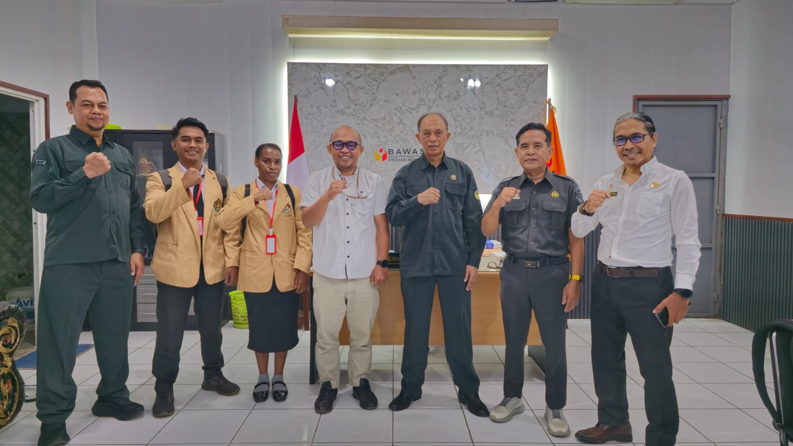 Bawaslu Papua Selatan Terima Mahasiswa Magang Fakultas Hukum Unmus