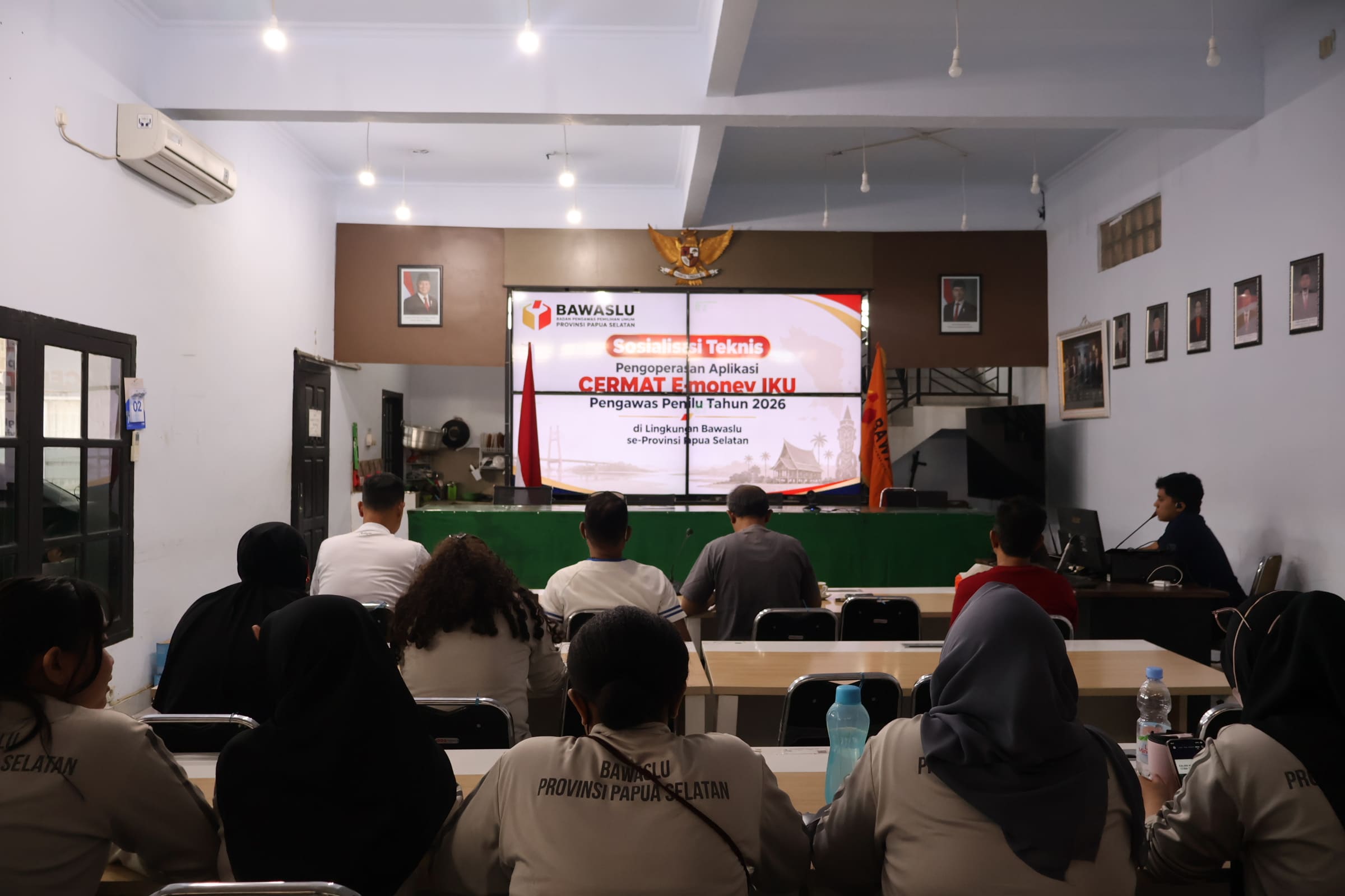 Perkuat Akuntabilitas Kinerja, Bawaslu Papua Selatan Sosialisasikan Aplikasi CERMAT
