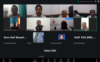 Rapat Progres Rekrutmen P2P Bersama Bawaslu Kabupaten se-Papua Selatan