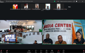 Bawaslu Papua Selatan Bahas Persiapan SSGD PAW Anggota Bawaslu Boven Digoel