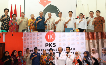 Bawaslu Papua Selatan Lanjutkan Konsolidasi Demokrasi Bersama PKS dan PSI di Masa Non-Tahapan