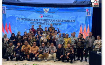 Petakan Kerawanan Data Pemilih, Bawaslu Papua Selatan Ikuti Kegiatan Puslitbangdiklat di Jakarta